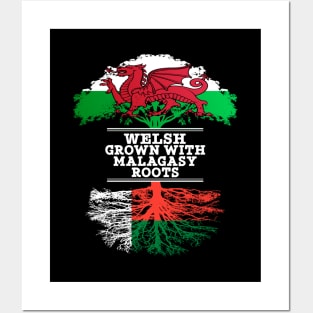 Welsh Grown With Malagasy Roots - Gift for Malagasy With Roots From Madagascar Posters and Art